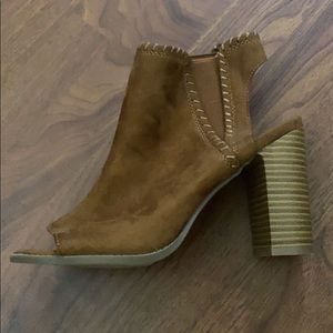 Tan Heeled Boots